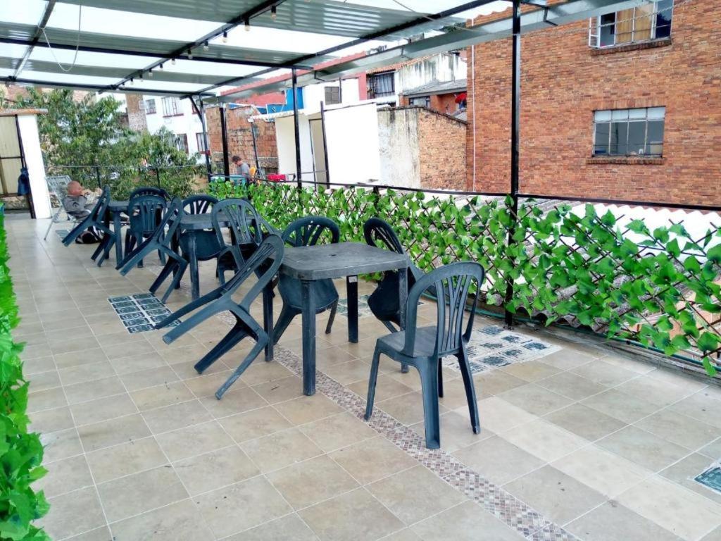ホテル Hostal Chorro De Quevedo ボゴタ エクステリア 写真